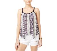 American Rag Top A Canotta Con Orlo A Fazzoletto Stampato Per Donna