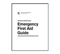 American Red Cross Emergency First Aid Guide | Black and White Version