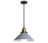 American Retro Personality Pendant Chandelier, Decorative Metal Ceiling Lighting Fixture for Bar And Bedroom(Dark Gray)