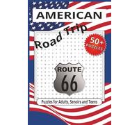 American Road Trip: Word Searches with Easy to Read Print about America, Road Trip, Route 66 and More | 6x9 inches, 110 Pages | 50+ Puzzles... Gift for Vacations, Holidays and Spare Time