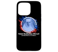 American Saint Katharine Drexel USA Cattolico Custodia per iPhone 15 Pro Max