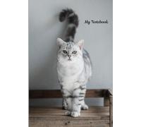 American Shorthair Cat Notebook - 125 Lined Pages, 6x9: Cat Journal for Writing, Notes, or School | Perfect Gift for Cat Lovers