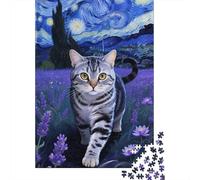 American Shorthair Puzzle 1000 Pezzi Per Collezionisti, Mindfulness Attiva, Progetto Condiviso, Elemento Stilistico 1000pcs (75x50cm)