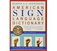 Martin L A Sternberg – American Sign Language Dictionary – Tascabile