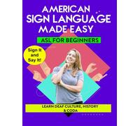 American Sign Language Learn Deaf Culture (DVD) Artist Not Provided