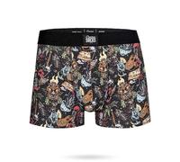 American Socks Aloha - Boxer Brief L - da Uomo di Cotone, con Stampe Originali, Traspirante, Flessibile, Morbida e Confortevole.