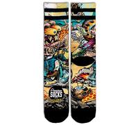 American Socks Bike Monster - Mid High S/M - Calze sportive per uomo e donna, calze Crossfit, calze Padel, calze da corsa, calze da ciclismo, bici e skate.