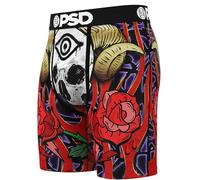 American Socks Boxer Bones PSD - Biancheria intima Uomo Traspirante| con Cavallo da 7" | Stretching in quattro direzioni, Ossa, L