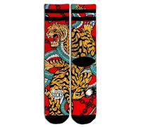 American Socks Calze a mezza gamba modello Bengala| Altezza medio-alta | per il massimo comfort | Due misure per una vestibilità perfetta, Modello Bengala, Large-X-Large