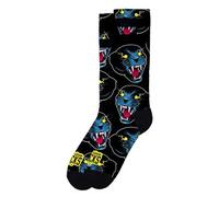 American Socks Calze a mezza gamba, stampa Wicked | tecnologia anti-umidità, suola doppio rinforzo | ispirato alla cultura Skateboarding., Maligno, S-M Alto