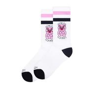 American Socks Calze a mezza gamba stampata F*ck Humans| Taglia unica 36-46 EU | Calze originali