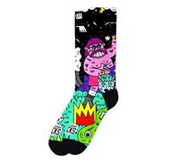 American Socks | Calzini Barbarian | Uomo o Donna, Lungo Medio-Alto | Calzini Sportivi, 67% Coolmax | Calze Mezza Canna Unisex, Barbarian Mid High, S/M