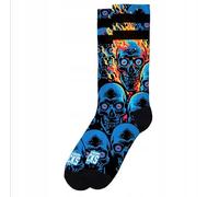 American Socks | Calzini Knucklehead | Lunghezza Media-Alta, 2 Taglie, Unisex | Disegnato a Barcellona | Calzini a Mezzo Polpaccio, Assorbono l'Umidità, Large-X-Large