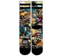 American Socks Calzini Lunghi Bike Monster Yellow