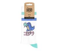 American Socks Calzini Lunghi Gojira White / Blue