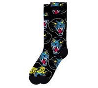 American Socks | Calzini Shadow | Lungo Medio-Alto, 2 Taglie, Composizione 67% Coolmax, Assorbono l'Umidità | Design a Barcellona, Shadow Mid High, Large-X-Large