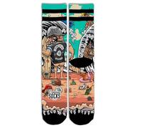 American Socks | Calzini Son of a Beach | Lungo Medio-Alto, 2 Taglie | Progettati a Barcellona | 67% Coolmax, Assorbono l'Umidità | Mezza Canna Unisex, multicolore, Large-X-Large