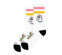 AMERICAN SOCKS | Calzini Vive Le Croissant | Lungo Medio-Alto, Taglia Unica EU 36-46, Tessuto Morbido e Traspirante, 68% Cotone, Adatto per Vegani | Design a Barcellona | Calzini Originali Unisex