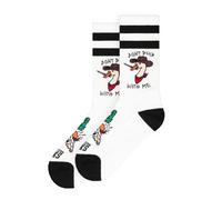 American Socks Calzino 'Don't duck with me' bianco Uomo American Socks 19-55