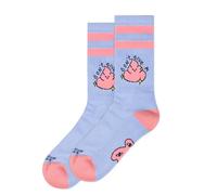 American Socks Don't give a shit - Mid High Unisex Calzini azzurro