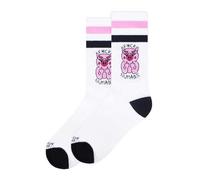 American Socks F*ck Humans - Mid High Unisex Calzini bianco