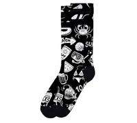 American Socks Hella Hot - Mid High Unisex Calzini nero/bianco