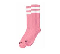 American Socks Mid High Bubblegum, doppia riga bianca