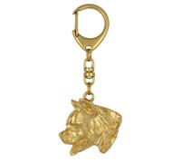 American Staffordshire Terrier, Amstaff I - Dorato Portachiavi Con
