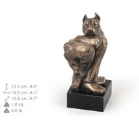 American Staffordshire Terrier, Hundemarmorstatue Busto, Artdog