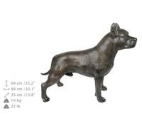 American Staffordshire Terrier Hundenaturgroße Statua,Edizione Limitata,Artdog