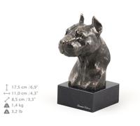 American Staffordshire Terrier, Statua In Marmo Di Cane, ArtDog, DE