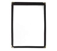 American Style menu Holder due nero carta A5 catering ristorante Cafe bar
