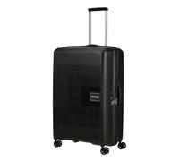 American Tourister Aerostep - Spinner L, Valigia Espandibile, 77 cm, 101.5/109 L, Nero (Black)
