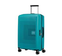 American Tourister Aerostep - Spinner M, Valigia Espandibile, 67 cm, 66.5/72.5 L, Turchese (Turquoise Tonic)