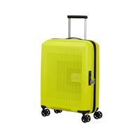 American Tourister Aerostep - Spinner S, Bagaglio a Mano Espandibile, 55 cm, 36/40 L, Verde (Light Lime)