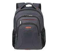 American Tourister AT Work - Zaino porta pc 13.3-14.1 pollici, 46 cm, 20.5 L, Grigio/Arancione (Grey/Orange)