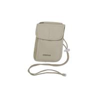 American Tourister - Borsello da Collo RFID per Donne e Uomini, Sicuro & Compatto, Borsello da Viaggio per Contanti, Carte, Biglietti & Passaporto, Sabbia