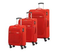 American Tourister carrello Deep Dive 3 PC Set A Red/Grey rosso
