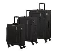 American Tourister carrello Nitestream 3 PC Set A Black/Grey nero