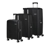 American Tourister carrello Roadrush Trolley Set A Shadow Black nero