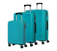 American Tourister carrello Summer Hit 3 PC Set A Turquoise turchese