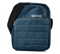American Tourister Checkline Mini Borsa Borsa a tracolla 17 cm blu