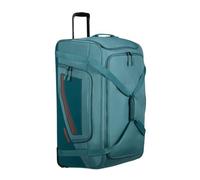 American Tourister City Racer - Borsa da viaggio con ruote 77 cm, 129 L - Molto spazio di archiviazione e scomparto separato per le scarpe - Idrorepellente, manici multipli, robusta - Blu (Benzina)