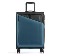 American Tourister Daring Dash Valigia trolley (4 ruote) nero/blu, poliestere, 45 x 67 x 29cm