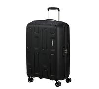 American Tourister Ellipso - Custodia rigida 68 cm di medie dimensioni - Trolley con 4 ruote, lucchetto TSA, leggera - 64 L - Nero (Nero)