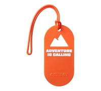 American Tourister etichette per valigie e borse, con stampa e scheda indirizzo, set di 2 pezzi - Adventure is Calling