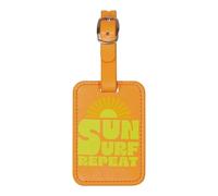 American Tourister Graphic Tags Porta indirizzi - Set di 2 pezzi Sun Surf Repeat