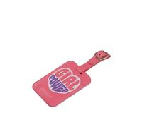 American Tourister Etichette per valigie e borse, con tracolla regolabile, inclusa scheda indirizzo, con stampa, set di 2 - Girl Power