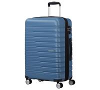 American Tourister Flashline - Spinner M, Suitcase, 67 cm, 69/75 L, Blue (Coronet Blue)