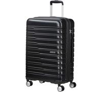 American Tourister Flashline - Spinner M, Suitcase, 67 Cm, 69/75 L, Nero (Ombra